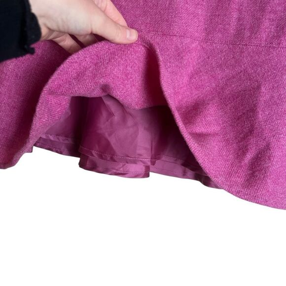 Gap pink wool blend peplum skirt. Size‎ 6 - Picture 4 of 7